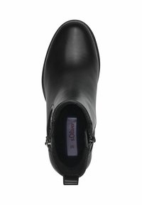 s.Oliver Bottines à plateau - black