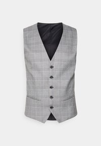 Selected Homme SLHMYLOLOGAN SUIT - Fato - grey melange/hounds check