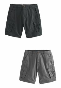 2 PACK - REGULAR FIT - Pantaloni scurți - navy grey