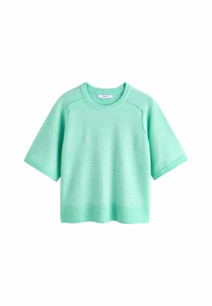 REGULAR FIT - HALF SLEEVE - T-shirts basic - aqua blue