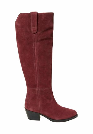 REGULAR FIT - MID - Overknees - red