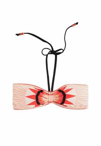 Never Fully Dressed SUNDIAL REGULAR FIT - Bikini augšdaļa - red white