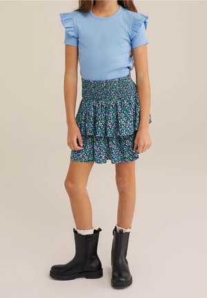WE Fashion, Jupe trapèze - dark blue