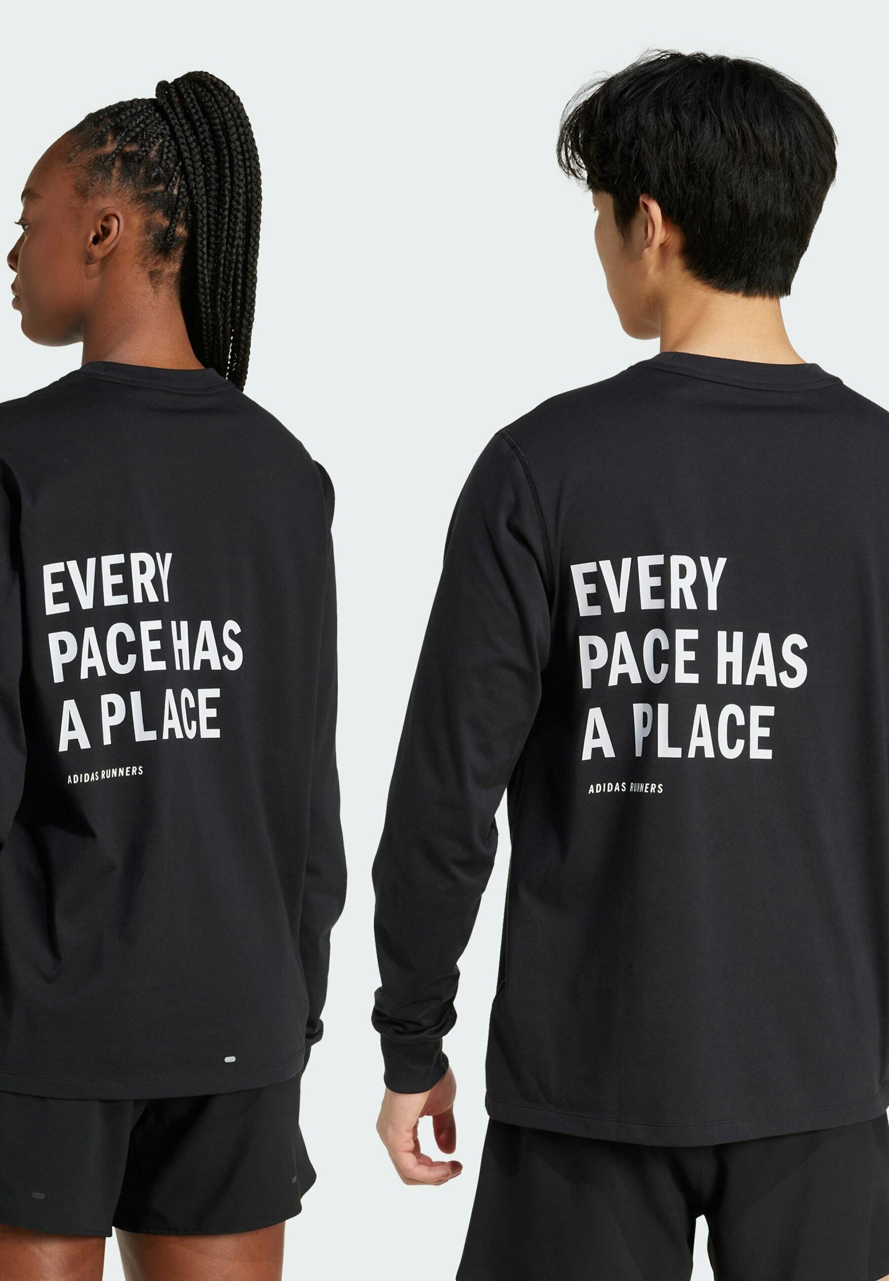売れ筋商品|||アディダス Tシャツ レディース トップス RUNNERS - Long sleeved top - black adidas Performance RUNNERS - Long sleeved top - black