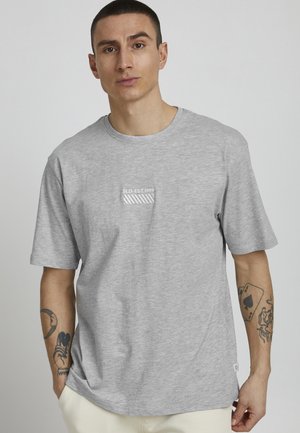 SDRUI - T-shirts med print - light grey melange