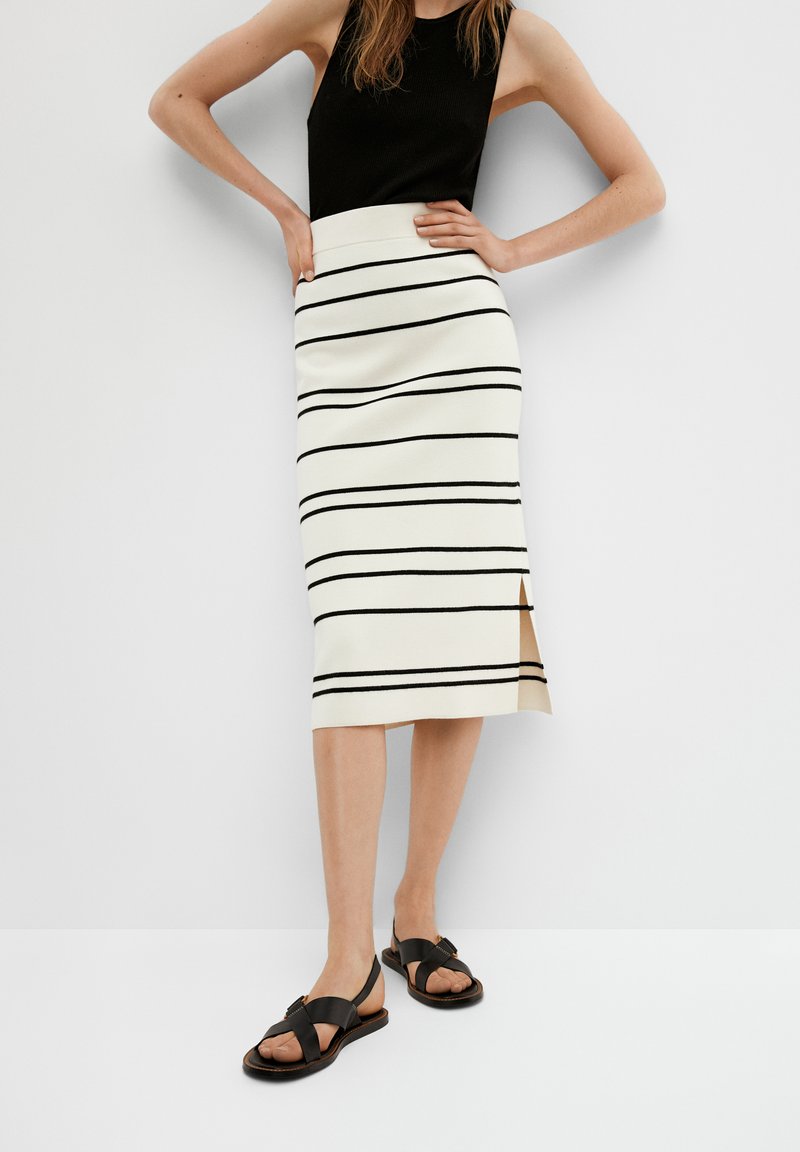 Damen Jeansröcke | Massimo Dutti Bleistiftrockbeige - XJ05301 Damen Jeansröcke | Massimo Dutti Bleistiftrockbeige - XJ05301