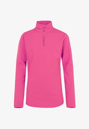 1/4 ZIPTOP - Ilgarankovis viršutinės dalies drabužis - foxy pink