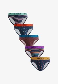 No seleccionado, navy burgundy spot stripe