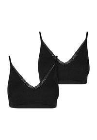Urban Classics 2-PACK - Pihik - black black