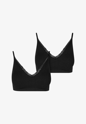 Urban Classics 2-PACK - Brassière - black black