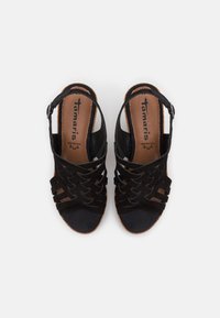 Tamaris Plateausandalette - black