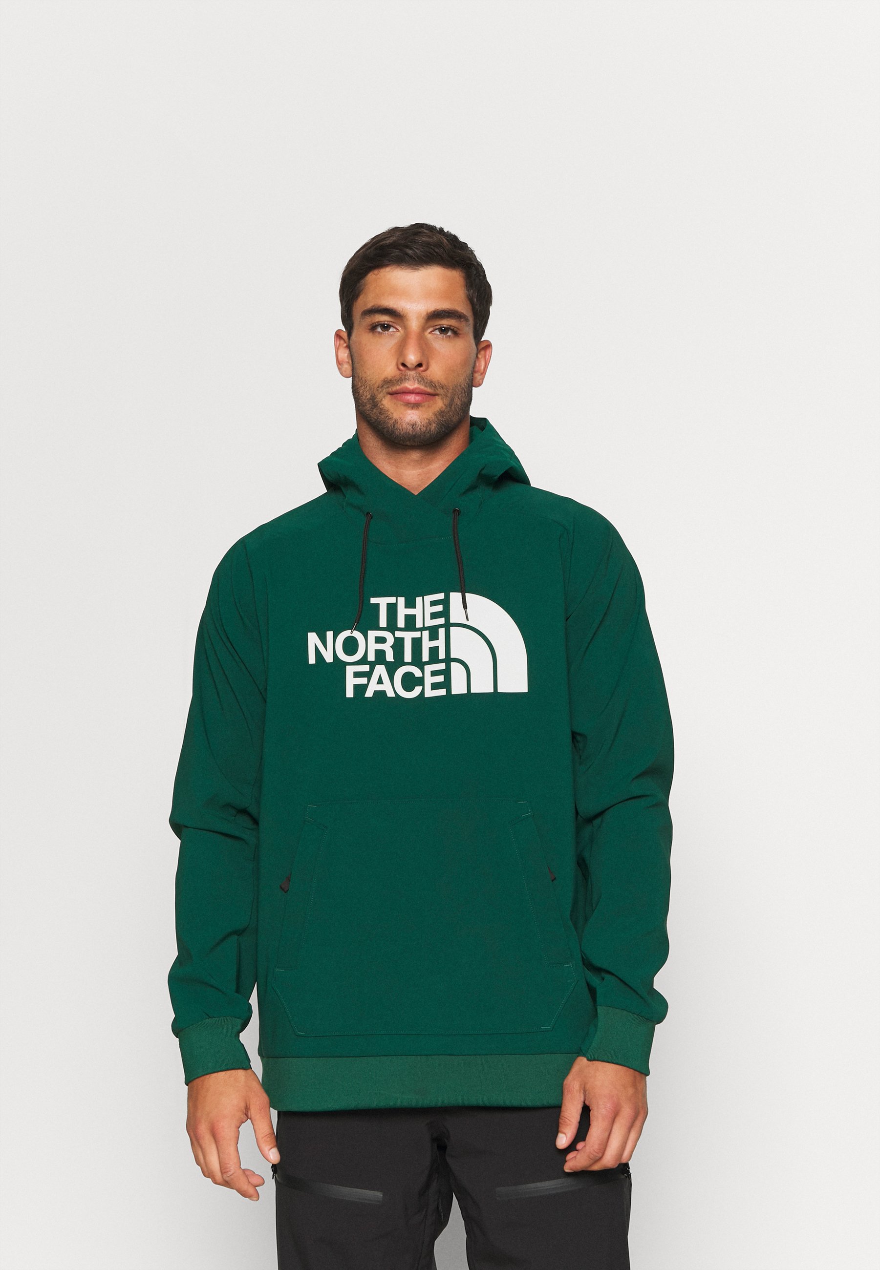 The North Face Tekno Logo Hoodie Hoodie Night Green Dark Green Zalando Ie