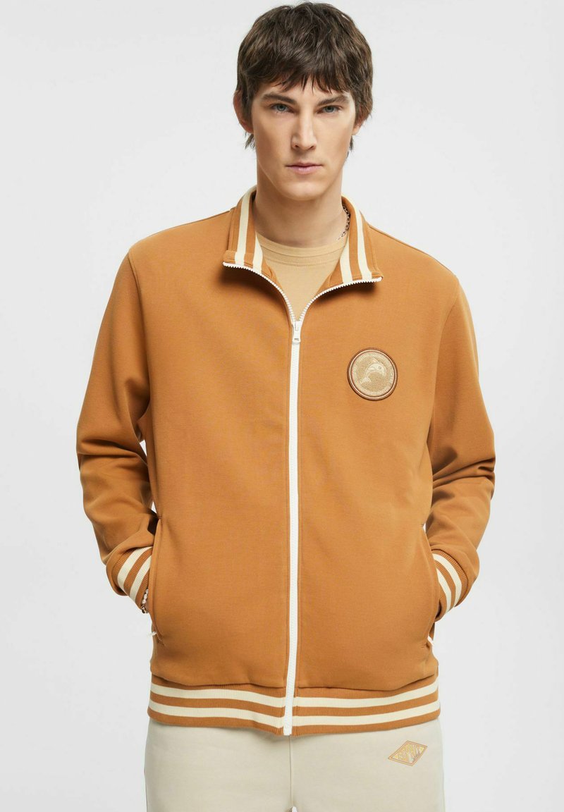 Esprit Training jacket caramel/brown Zalando.co.uk