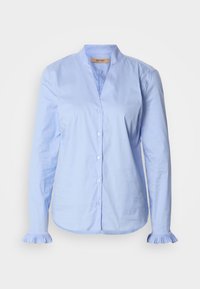 PLEAT SHIRT - Chemisier - brunnera blue