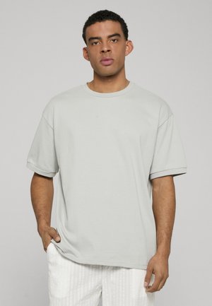 CUFF TEE - Basic póló - lightasphalt