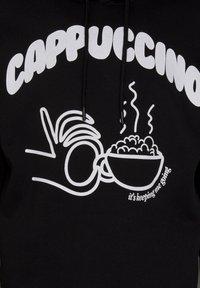 Jack & Jones Felpa con cappuccio - black