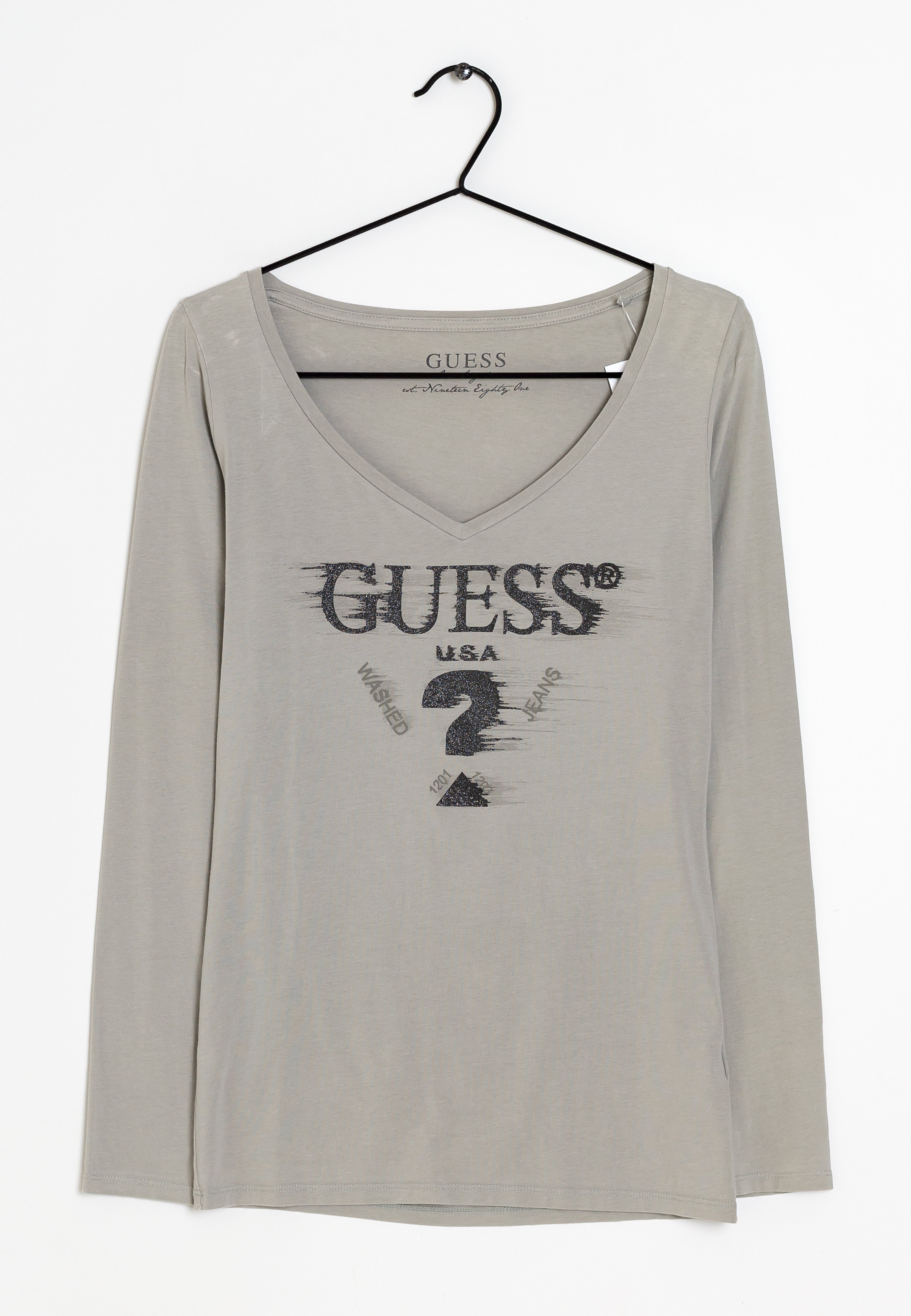 camiseta manga larga guess