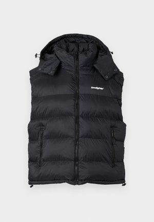 YEAR PUFFER VEST UNISEX - Waistcoat - black