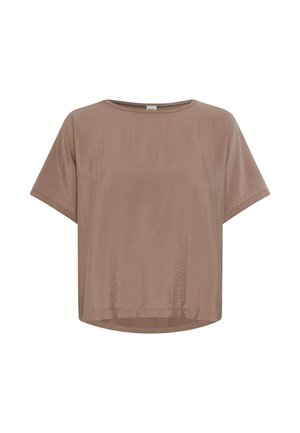 BRAX STYLE CARA - Basic T-shirt - taupe