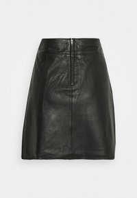 Selected Femme SLFIBI SKIRT - Minissaia - black