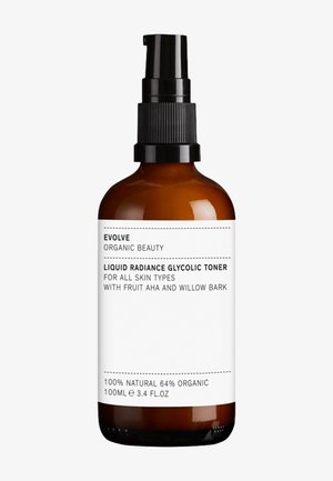 Evolve Organic Beauty LIQUID RADIANCE GLYCOLIC TONER - Lotion visage