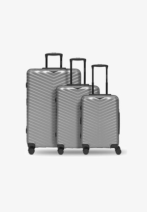 ESSENTIALS SET 3-TEILIG - Trolley - metallic silver shiny