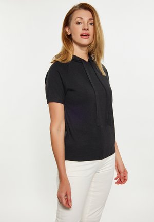 usha HOODIE - Print T-shirt - schwarz