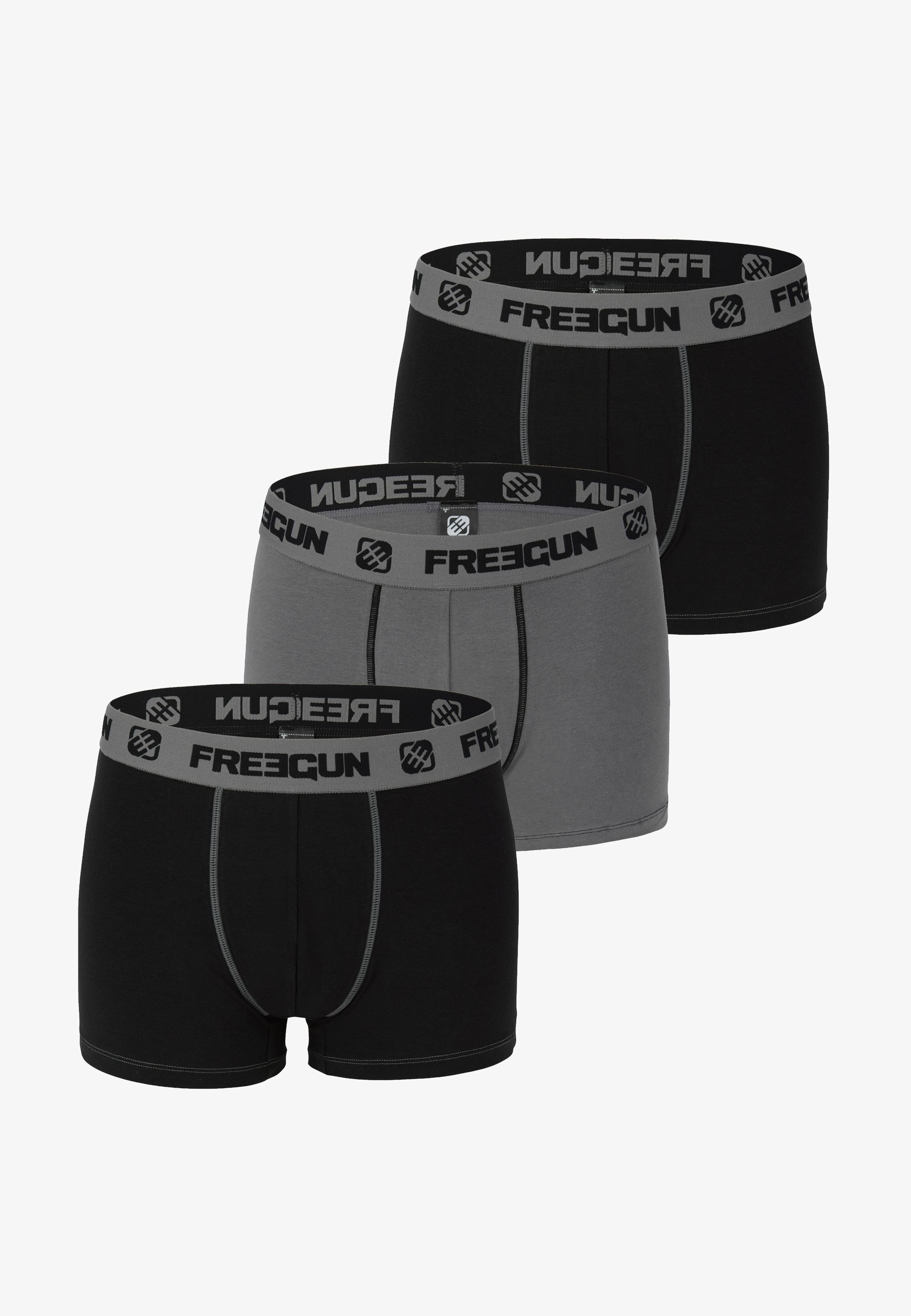 Confezione Da 3 Boxer Con Stampa Colore Grigio Scuro - - 044IG-90X - Foto 11