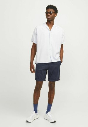 JPSTBOWIE PRINTED - Shorts - navy blazer 1