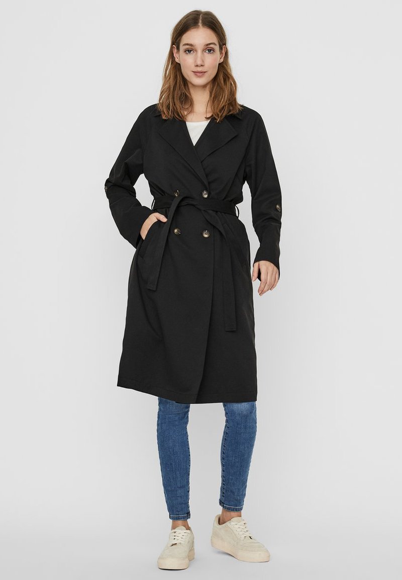 Vero Moda Trenchcoat - black