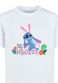ABSOLUTE CULT LILO AND STITCH - HIPPITY HOOP STITCH   - T-shirts print - white
