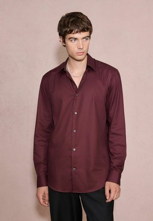 Next, Shirt - burgundy red