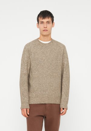 JPRBLAWILSON CREW NECK - Trui - brindle melange