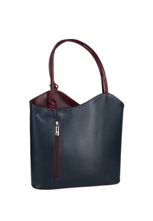 DrachenLeder Sac à main - blau/braun