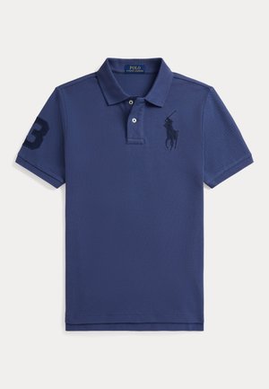 BIG PONY COTTON MESH POLO SHIRT 7-14Y - Polo - light navy