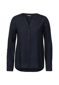 IN UNIFARBE - Blouse - blau
