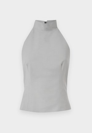 HALTER NECK - Blůza - light grey