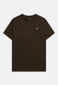 Lyle & Scott - PLAIN - T-shirt basic - olive Miniatuurafbeelding 1