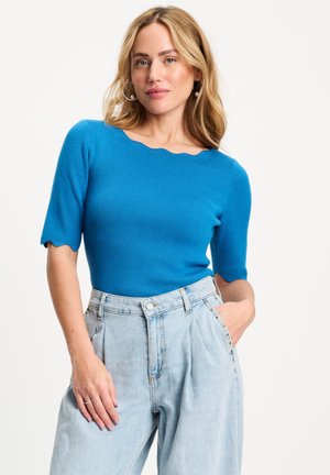 POM Amsterdam, TOP – BO SMASHING BLUE - T-shirt basic - blue