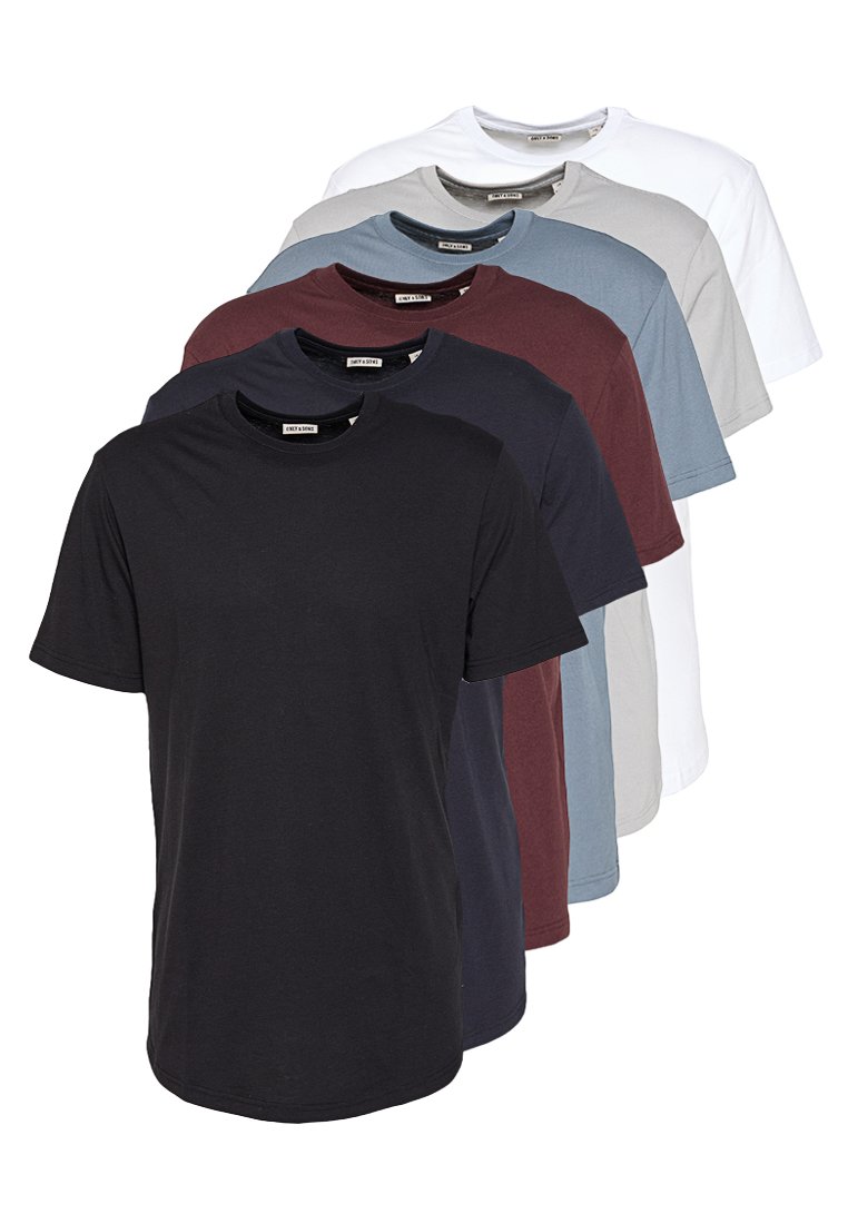 Only & Sons T-shirt basic donkerblauw Only & Sons T-shirt basic donkerblauw