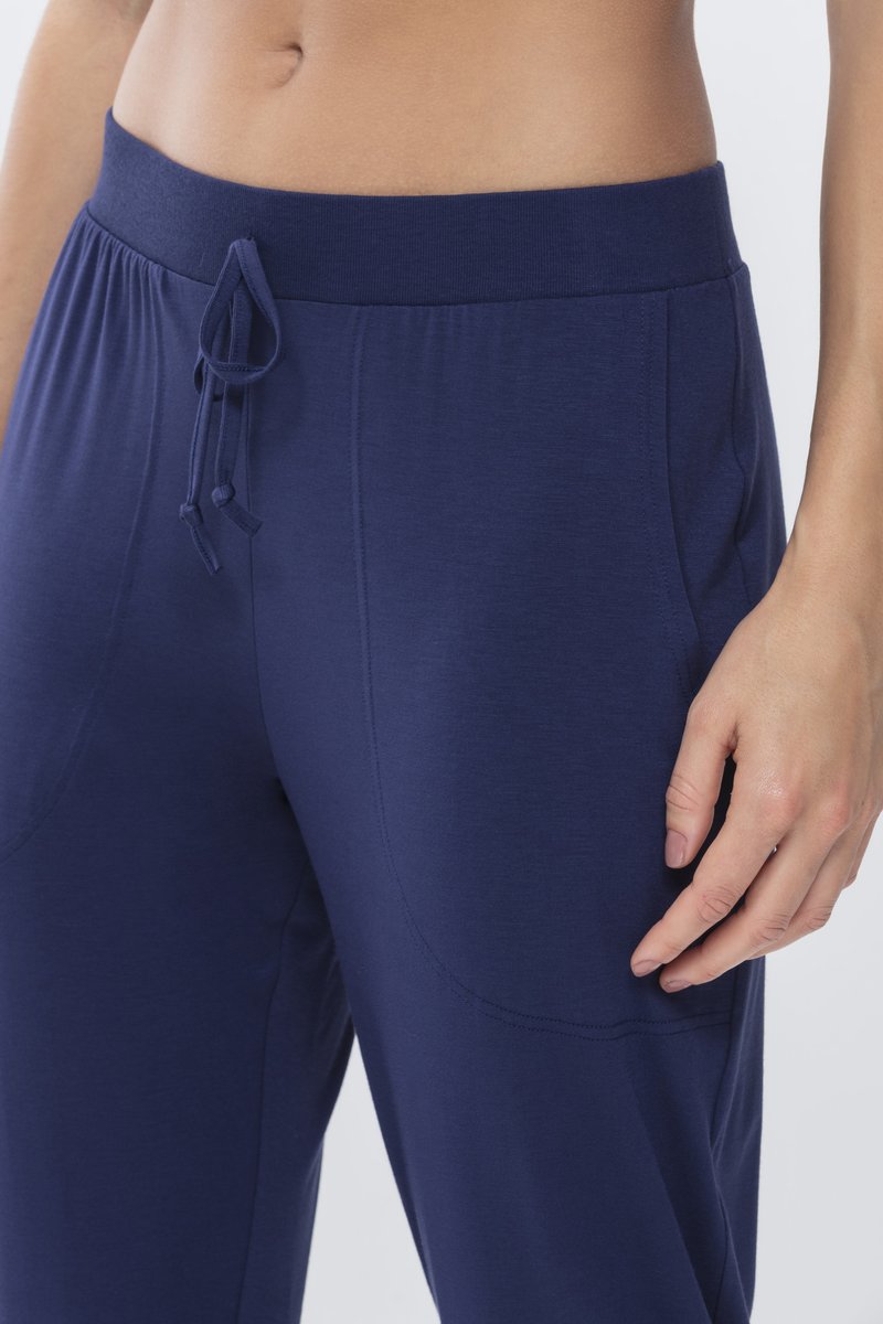Damen Nachthemden | mey SCHLAFHOSE SERIE SLEEPY & EASY Nachtwäsche Hose true blue/blau - MX32241 Damen Nachthemden | mey SCHLAFHOSE SERIE SLEEPY & EASY Nachtwäsche Hose true blue/blau - MX32241