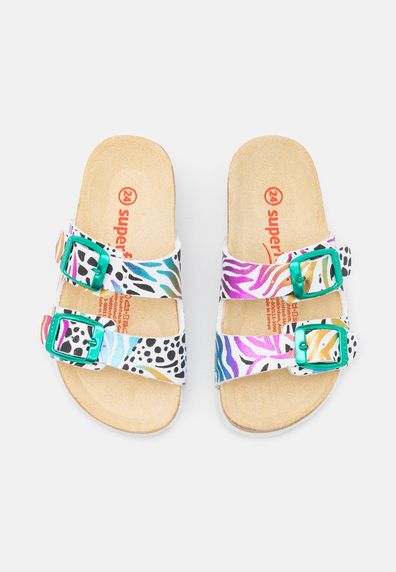 Superft FUSSBETTPANTOFFEL WMS: Mttel Pantoffel Mt Fußbett, Wärmende