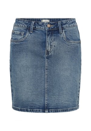 Cream, Farmerszoknya - smithers mid blue denim