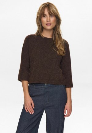 RIETTE SELMA - Džemper - black coffee