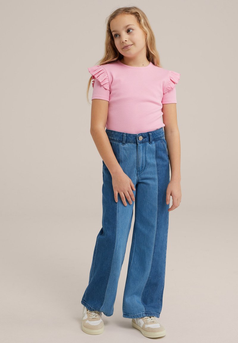 WE Fashion - Camiseta estampada - pink, Ampliar
