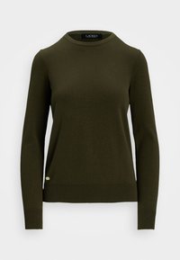 COTTON BLEND JUMPER - Pulóver - botanic green