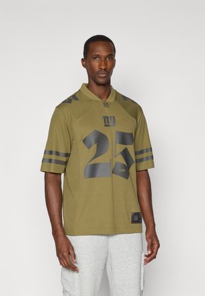 NFL NEW YORK GIANTS  - Nyomott mintás póló - safari
