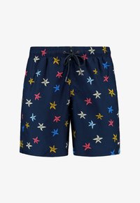 Nevybráno, blue navy mini starfishes