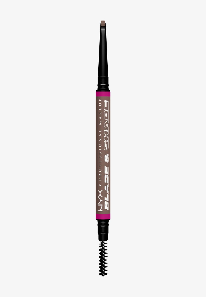 NYX Professional Makeup - BLADE & SHADE EYEBROW PENCIL - Matite sopracciglia - cool ash brown, Ingrandire