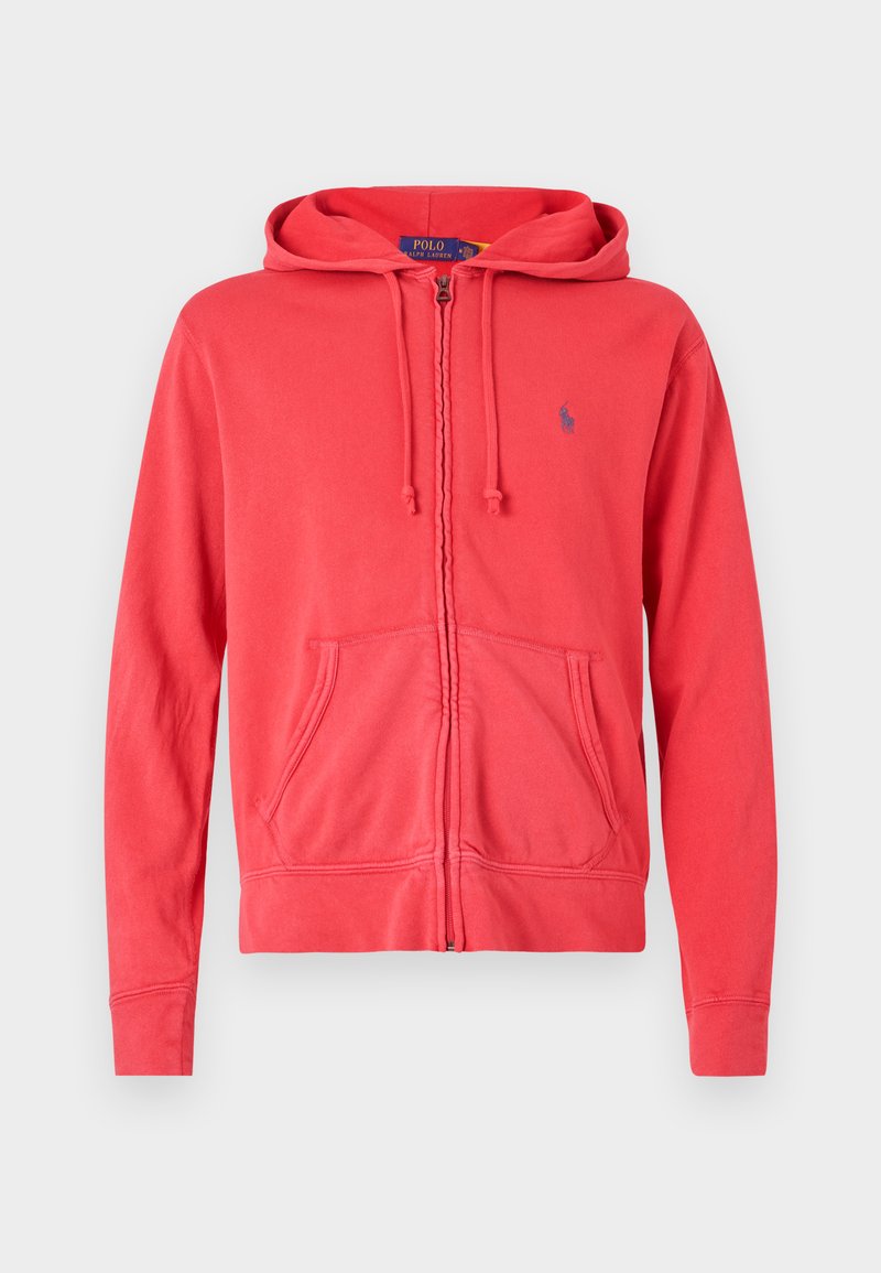 Polo Ralph Lauren Sweater met rits rood Polo Ralph Lauren Sweater met rits rood